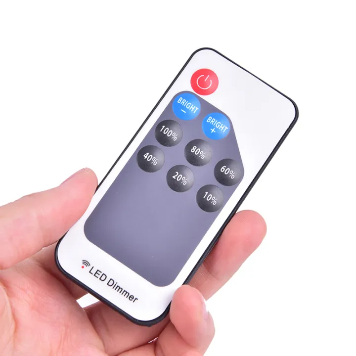 9%20Key%2012V%20Single%20Color%20Led%20Controller%20With%20Led%20Remote%20Dimmer%20For%20Led%20Strip%20-%20Image%204