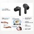 QCY Buds QT43 True Wireless Earbuds Fabric Texture and Ergonomic Design Earbuds.