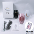 IPL Laser Hair Removal at Home / Laser Epilator Electric Device Hair Removal Permanent Skin Creamy Effect.