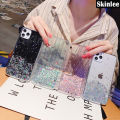 Phone case For Xiaomi Redmi 13C Back cover Full Stars Moon Glitter Bling Sequins Starry Sky Transparent Soft Cover for Mi Redmi 13C cover cases.