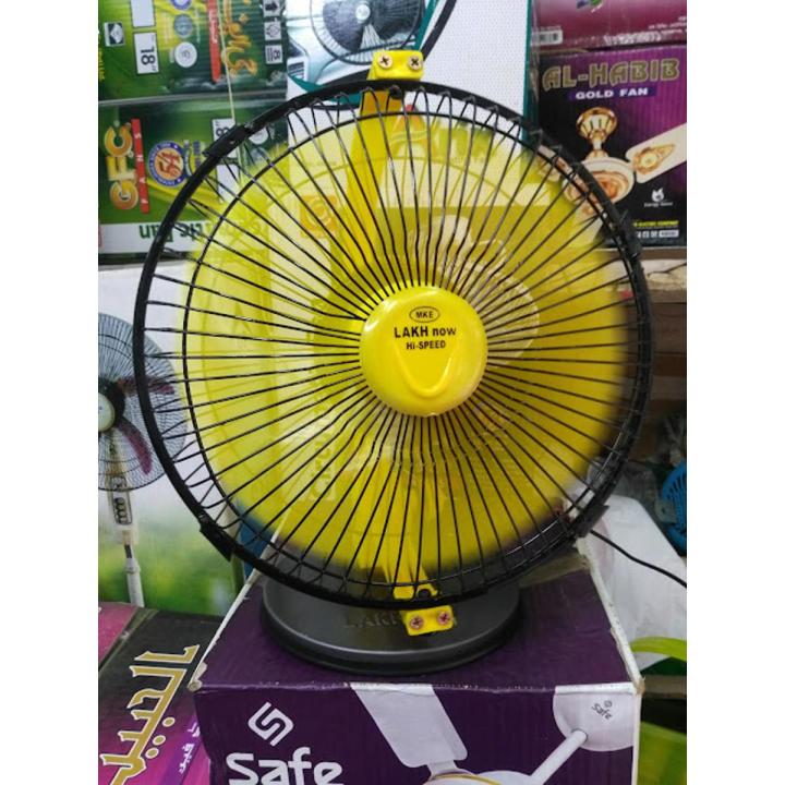 LAKHNOW 9" INDIAN SOUNDLESS HIGHSPREED STROMY FAN (1 YEAR REPLACE)