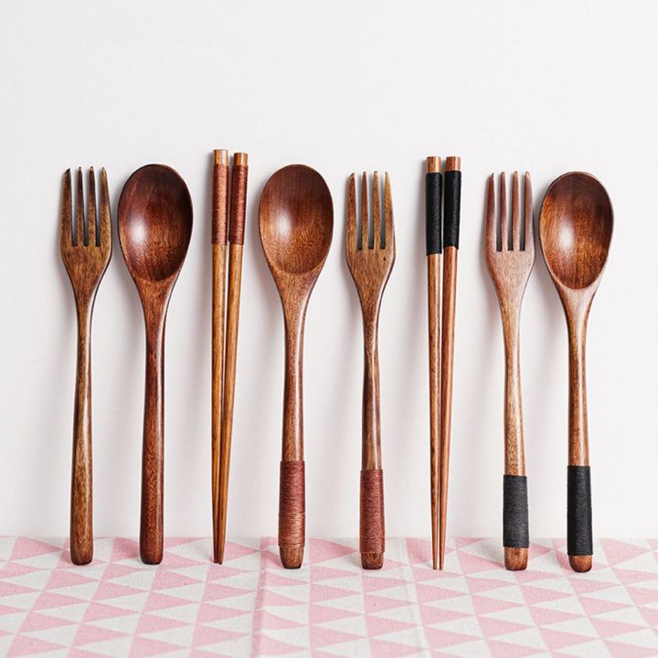 Rice%20Soups%20Gift%20Wooden%20Handmade%20Dinnerware%20Natural%20Kitchen%20Cutlery%20Tableware%20Utensils%20Sets%20Fork%20Chopsticks%20Spoon%20Set%20-%20Image%202