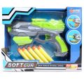 Competition Soft Gun toy Space Gun Bundle With 8 PCs soft Bullets. 