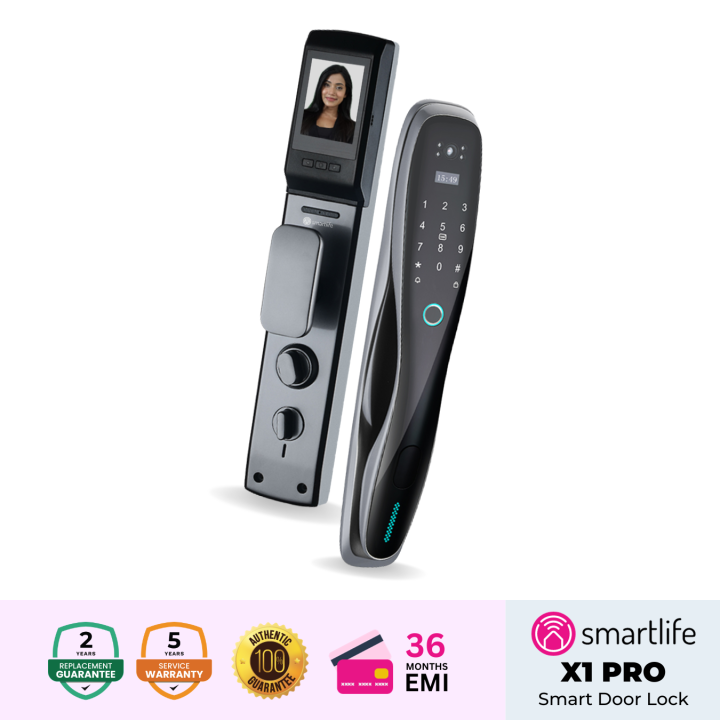 SmartLife X1 Pro Smart Door Lock (With Camera)