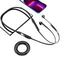 GearUP G9 Neckband Magnetic Metal Earphone With Good Quality Microphon.