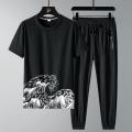 Combo SET - Black T-Shirt And Trouser for Boy. 