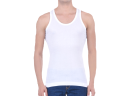 6 pcs White Cotton Sando Ganji | Sentu genji for men. 