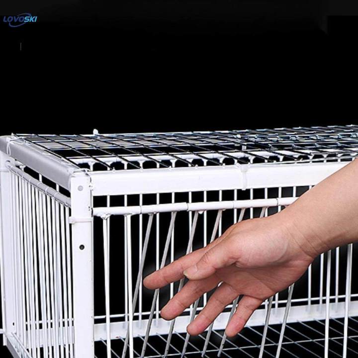 Pigeon Cage,Bird Cage,Easy Assembly Portable Single Way Entry Door Pigeon Coop for Orchards XL