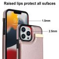 HOCE Fashion Leather Wallet Phone Case For iPhone 17 16 15 14 13 12 11 Pro Max Plus Air XR XS X 7 8 14 15 16 Plus Cases Organ Card Holder Anti-drop Shockproof Cover. 