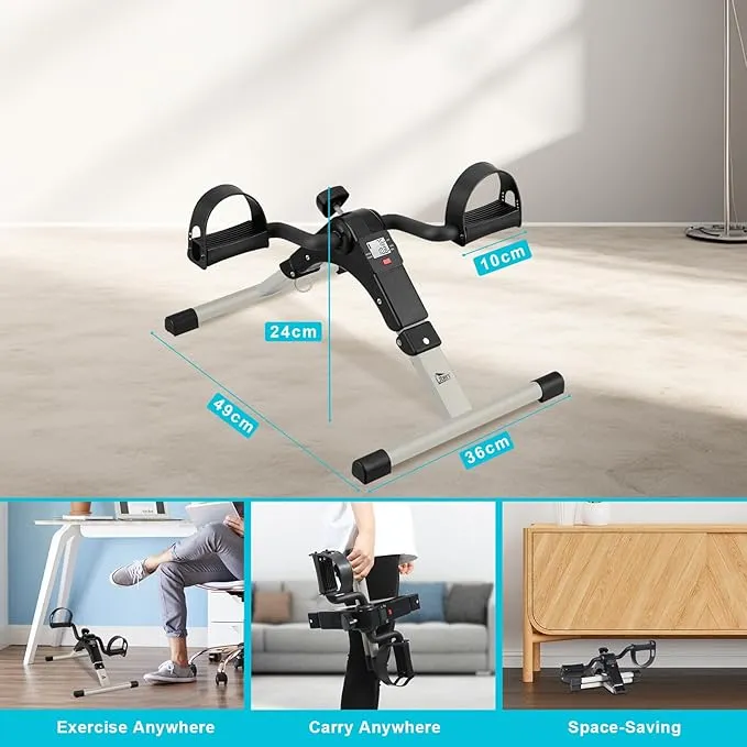 Mini%20Exercise%20Cycle/Portable%20Folding%20Arm%20&%20Leg%20Pedal%20Exerciser%20With%20Digital%20Lcd%20Display%20Home%20Indoor%20Mini%20Exercise%20Bike%20Resistance%20Adjustable%20-%20Sports%20&%20Fitness%20-%20Image%207