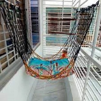 Hanging Dolna Use For All People Large Swing Rope bed Dolna j dolna stock thakby seta deya hby  different color--1pc