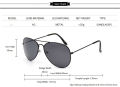 Frashion Double Bridge Aviation Sunglasses Woman Polarized Aviat Alloy Frame Polit Mirror Eye Glasses Male UV400 Eyewear for Men. 