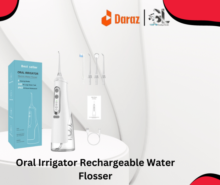 Xiaomi Oral Irrigator Rechargeable Water Flosser Portable Dental Water Jet Cleaner