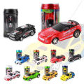 【Funny Bunny Toy Store】Creative Coke Can Remote Racing Car with Lights Kids Toy. 
