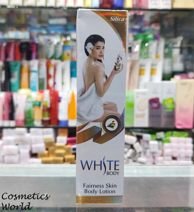 Silica White Fairness Whitening Beauty Body Lotion - 200ml