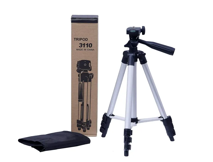 Tiktok%20Facebook%20Youtube%20Video%20Making%20Tripod%203110%20/%203120%20Camera%20Stand%20With%20Phone%20Holder%20Clip%20-%20Tripod%20-%20Tripod%20For%20Mobile%20-%20Image%203