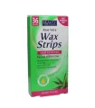 International UK product Skin care Aloe Vera Wax Strips Hair Remover Legs & Body used for male/ female - 36 pcs. 