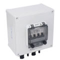 Solar Combiner Box DC1000V IP67 Transparent Panel Photovoltaic Combiner Box for RV. 