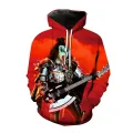 New kiss heavy metal rock band hoodies 3D printed men women fashion trend sweatshirt street popular high quality men's clothing. 