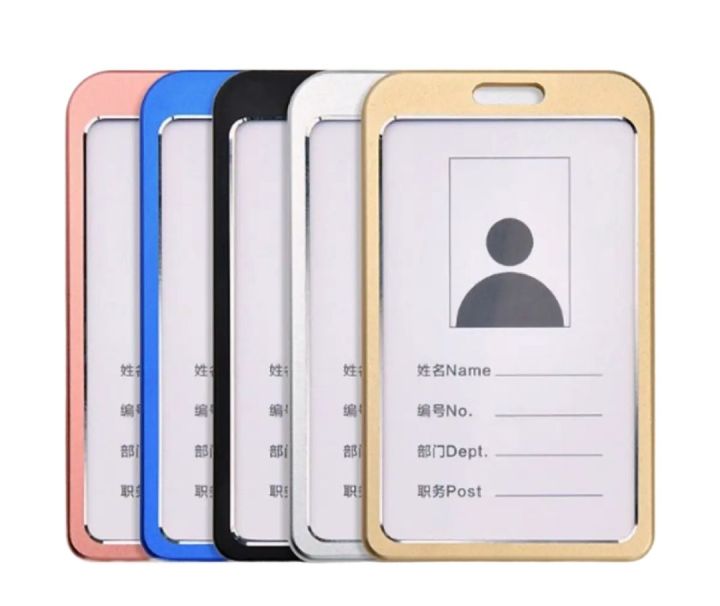 Aluminum alloy metal id card holder| available all colour