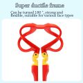 Anti-blue Light Kids Glasses Removable Silicone Children Boys Girls Computer Eye Protection Eyeglasses Ultra Light Frame.