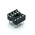 5Pcs- 8Pin IC Base 8 Pin Leads PCB Mount Low Cost IC Socket DIL DIP IC Socket PCB Mount Connector Adaptor Solder Type IC Base Socket 8 Pin IC Base. 