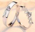 Zircon Alloy Couple Ring For Couple - Couple Ring - Ring S. 