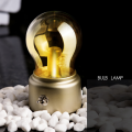 LED Bulb Classical Blowing Retro Desk Table Lamp USB Rechargeable Light Home Decoration For New Year Study Room Night Light.