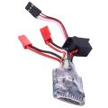 2X Rc ESC 10A Brushed Motor Speed Controller for Rc Car Boat W/O Brake Without Brake.