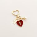Pearl Love Rose Vintage Keyring For Airds 1 2 Case Red Earphone Protective Case For Airds Pro 3 Headphone Case Cute.