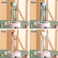 Marked pot drinking utensils with time leak outdoor sports water bottle large capacity plastic 800ml water drinking cup transparent anti.