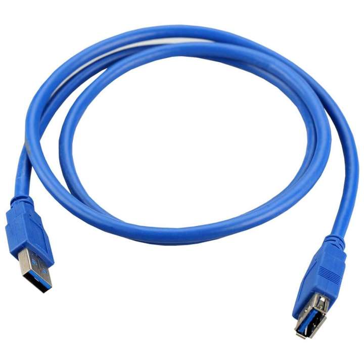 SuperSpeed USB 3.0 Extension Cable - Type A Male To Female, 5 Gbps Data Transfer, For PC & Camera