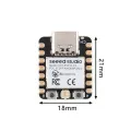 LKPCIGCXM 2X Seeeduino XIAO ESP32-C3 WiFi Bluetooth Mesh 5.0 Development Board Modul 4MB Flash 400KB for. 