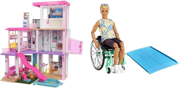 Barbie%20GRG93%20GRG93-Barbie%20DreamHouse%20%20Dolls%20House%20&%20Ken%20Fashionistas%20Doll%20#167%20with%20Wheelchair%20&%20Ramp%20-%20Image%204
