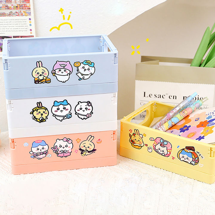 1PC%20Cartoon%20Girl%20Stationery%20Hair%20Clip%20Foldable%20Box%20Chikawa%20Hachiware%20Usagi%20Anime%20Kawaii%20Desktop%20Portable%20Storage%20Box%20Cosmetic%20-%20Image%207