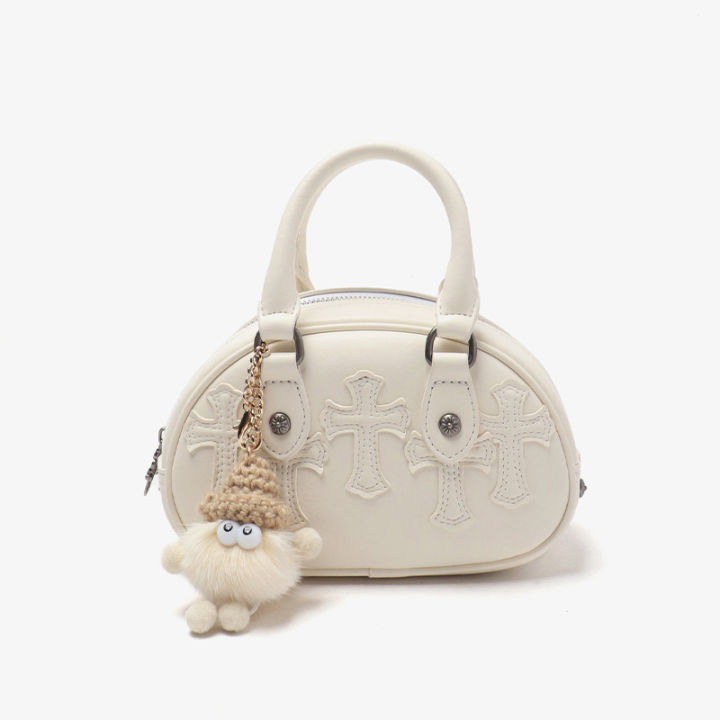 Wholesale%20Pink%20Bowling%20Niche%20Handbag%20Feeling%20Mini%20Bag%20Bag%202023%20New%20Korean%20Version%20One%20Shoulder%20Crossbody%20Small%20Bag%20Woman%20-%20Image%206