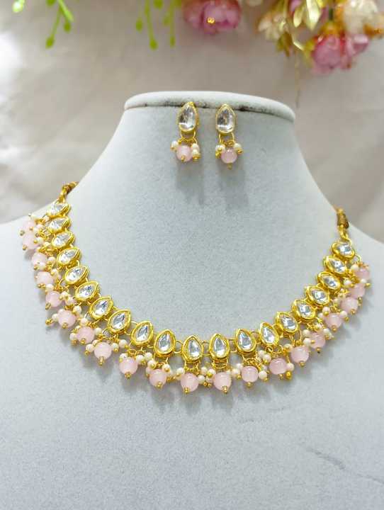 Exclusive%20degain%20white%20pearl%20colourful%20necklace%20with%20earring%20for%20women%20-%20Image%204