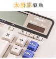Deli 2136 Button Financial Calculator Accounting Display Large Dual Power Business Store. 