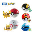 New Pokemon Pokeball Anime Action Figurse Pikachu Squirtle Pocket Monster Variant Pokémon Game Elf Ball Model Toys Kids Gift. 