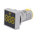 AC 220V Indicator Voltmeter Round Lamp 22mm for Control Panel MDB DB SDB ATS.