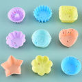 5/9Pcs Silicone Cake Mold Multi-shape Muffin Cupcake Baking Molds Kitchen Cooking Bakeware DIY Cake Decorating Tools Encounter. 
