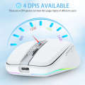 2.4G dual-mode Bluetooth 5.1 wireless mouse ABS silent computer MOUSE2400dpi. 