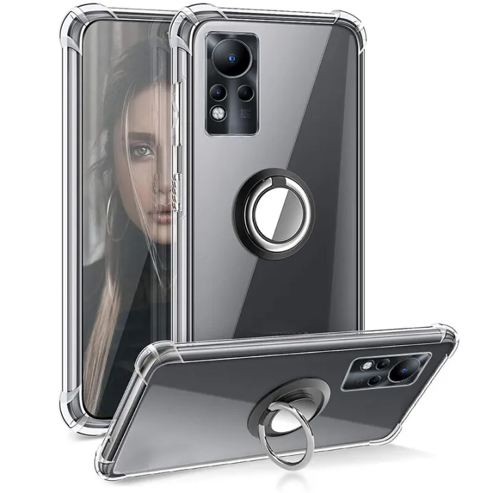 Phone%20Case%20Infinix%20Note11%20NFC%20Back%20Cover%20Full%20Cover%20Shockproof%20Magnetic%20Car%20Ring%20Stand%20Cover%20Infinix%20Note%2011%20NFC%20Transparent%20Casing%20360%20%C2%B0%20Holder%20Ring%20-%20Image%205