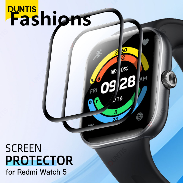 Fashions Screen Protector for Xiaomi Redmi Watch 5 3D Curved Screen Protector Redmi Watch5 Ultra-HD Full Coverage Protective Accessories