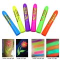 Face Paint Fluorescent Crayon Non-irritation Vibrant Color Makeup Painting Face Body Paint Glow Stick In The Dark Party Supplies.