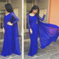 Weightless Georgette Saree for Women – Blue, Elegant and Lightweight.