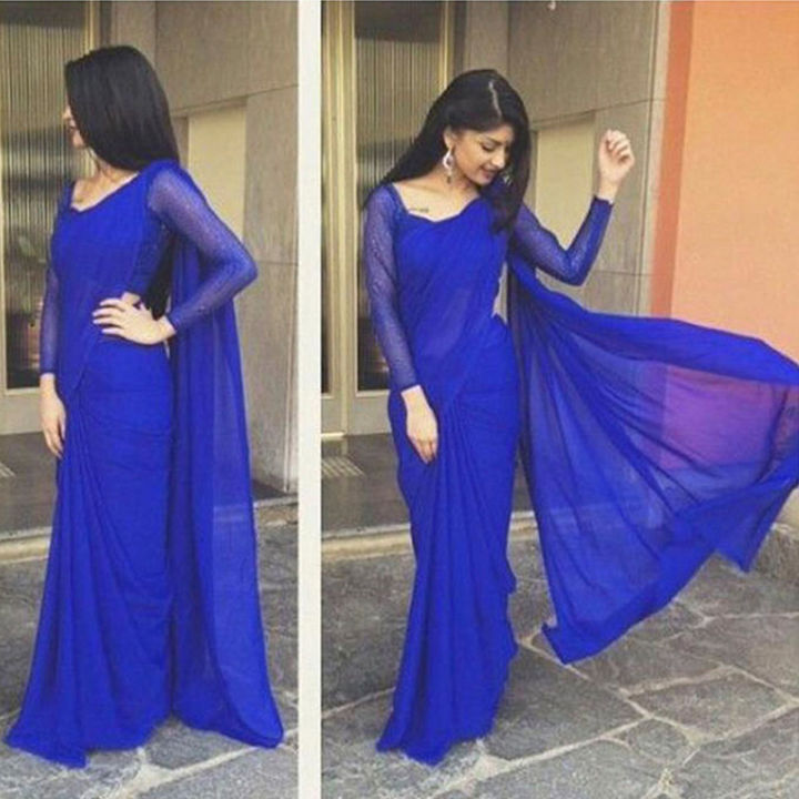 Weightless%20Georgette%20Saree%20for%20Women%20%E2%80%93%20Blue,%20Elegant%20and%20Lightweight%20-%20Image%205