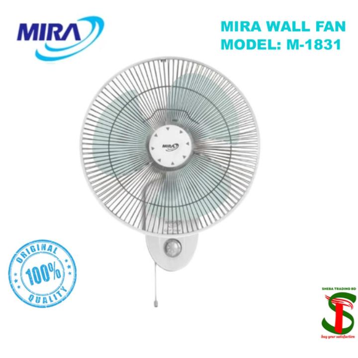 18" Mira Wall Fan M-1831 (Made in Thailand)