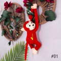 （New）45cm Novelty Kid Cute Long-Armed Monkey haped Long Arm Tail oft Pluh Toy Curtain Pendant Home Decor Birthday Chritma Gift For Kid. 