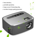 Movie Projector 1920X1080P Hd 110 Inches Max Projection Size Short Focus Design Mini for Home Theater Earphones Computers. 